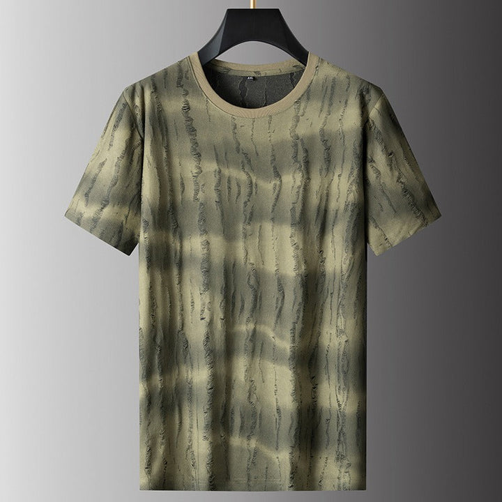 T-shirt imprimé homme avec effet usé - Gaspard