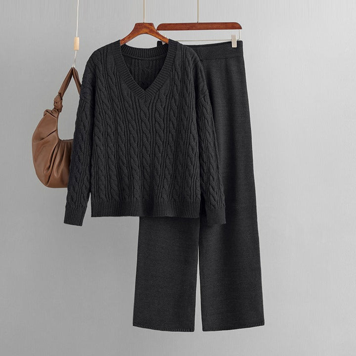Ensemble tricoté pour femmes - Elara