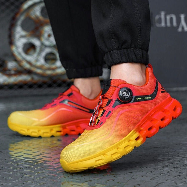 Chaussures de sécurité pour hommes avec embout renforcé et design sportif - Javier