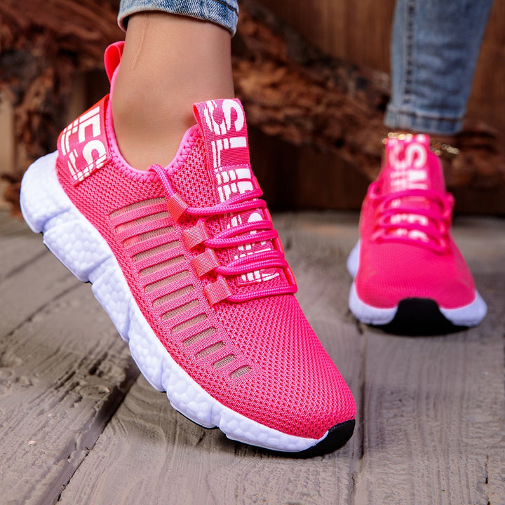 Chaussures de sport pour femmes en tissu respirant avec semelle ergonomique - Marisol