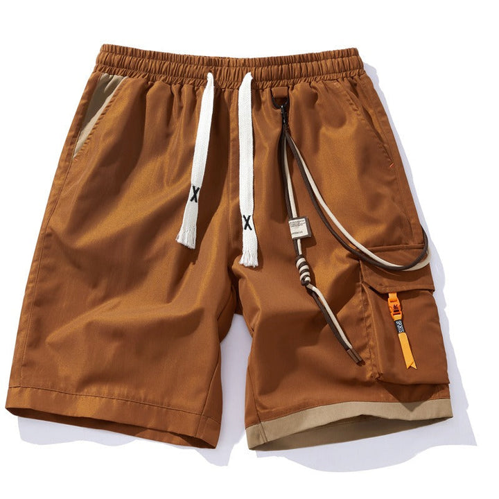 Short homme de style sportif avec poche latérale décorative - Victor