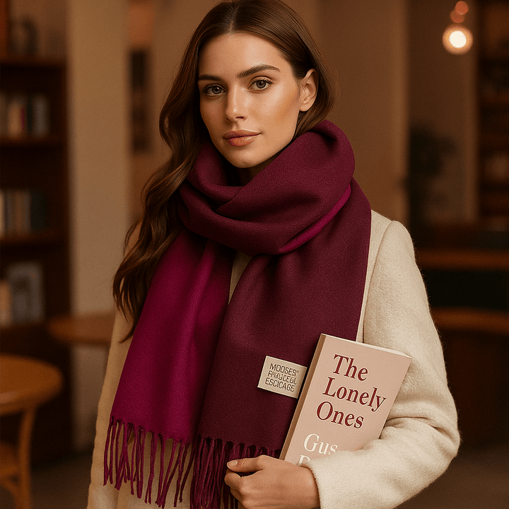 Echarpe pashmina réversible pour femmes - Elena