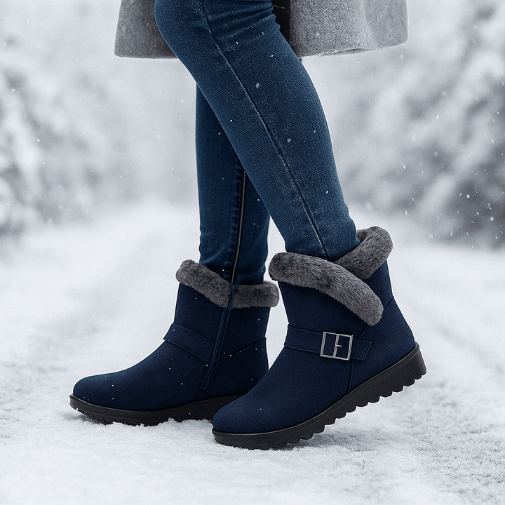 Bottines à boucle pour femmes - Ervianne