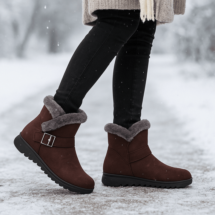 Bottines à boucle pour femmes - Ervianne