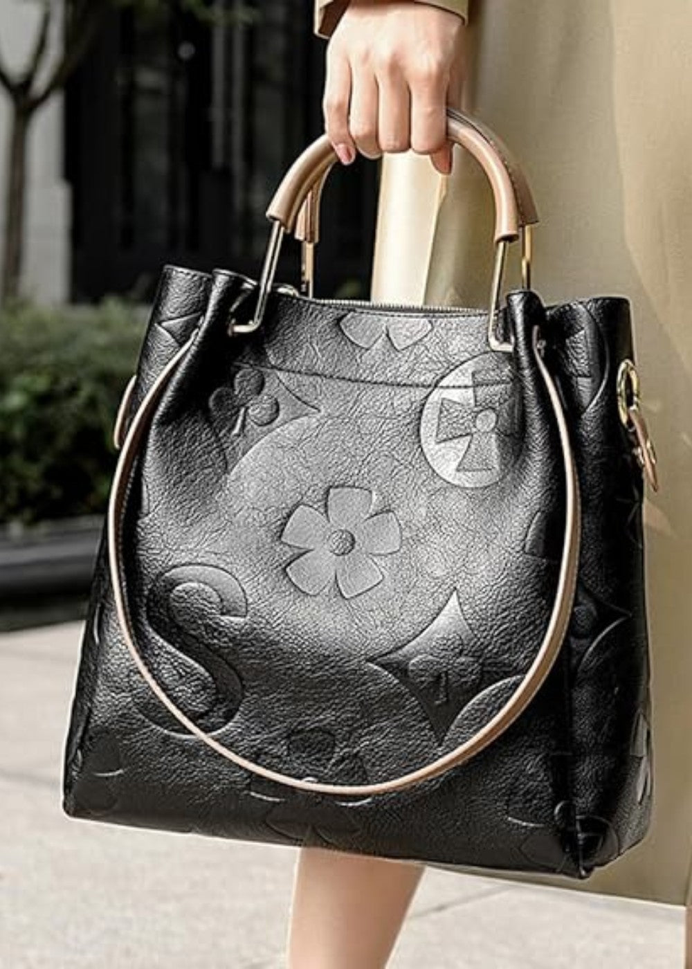 Sac shopping femme imprimé floral - Samara