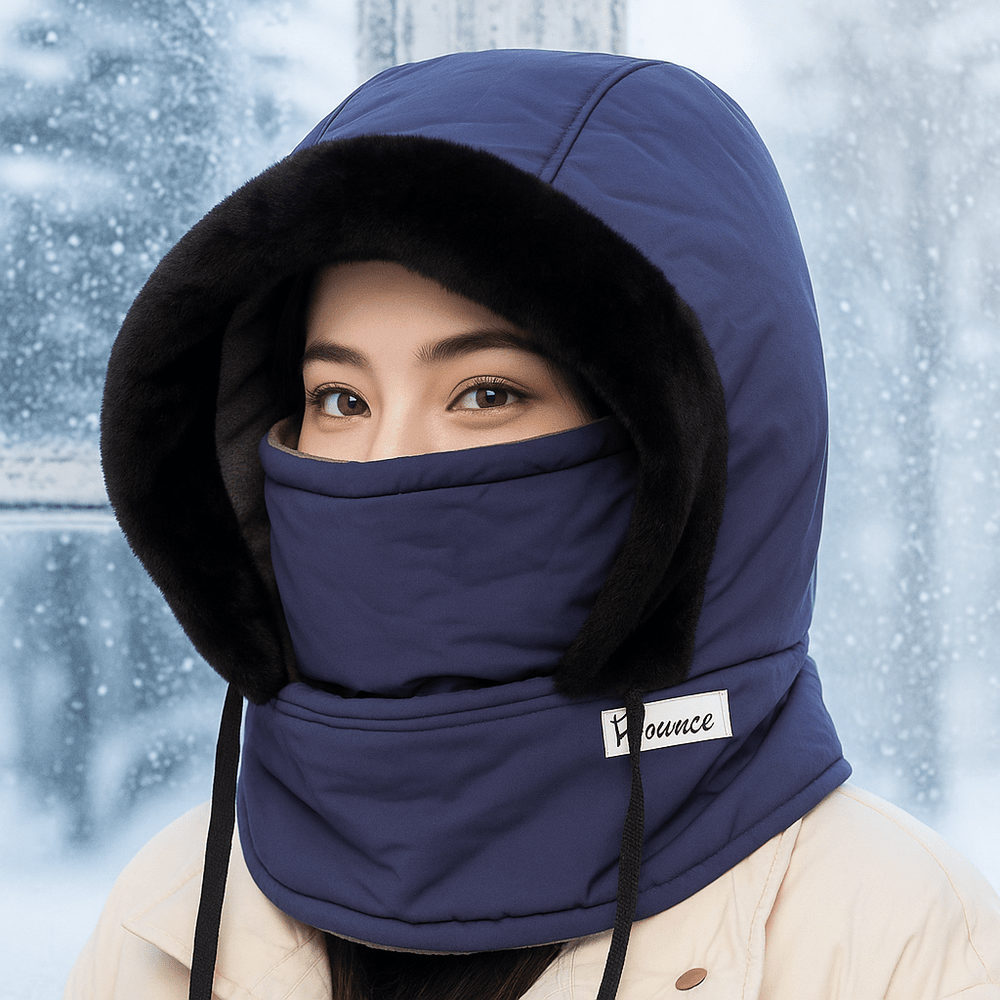 Lämpövuorattu Pipo Täydellisellä Suojalla - EmiyoSuomi - Lämpimät pipot