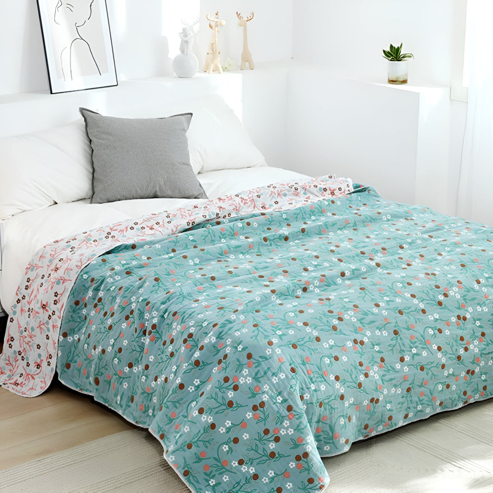 Couette en coton réversible