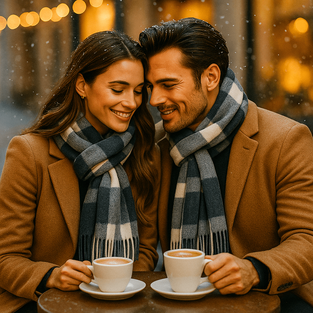 Echarpe pour homme en mélange chaud et classique - Emeric