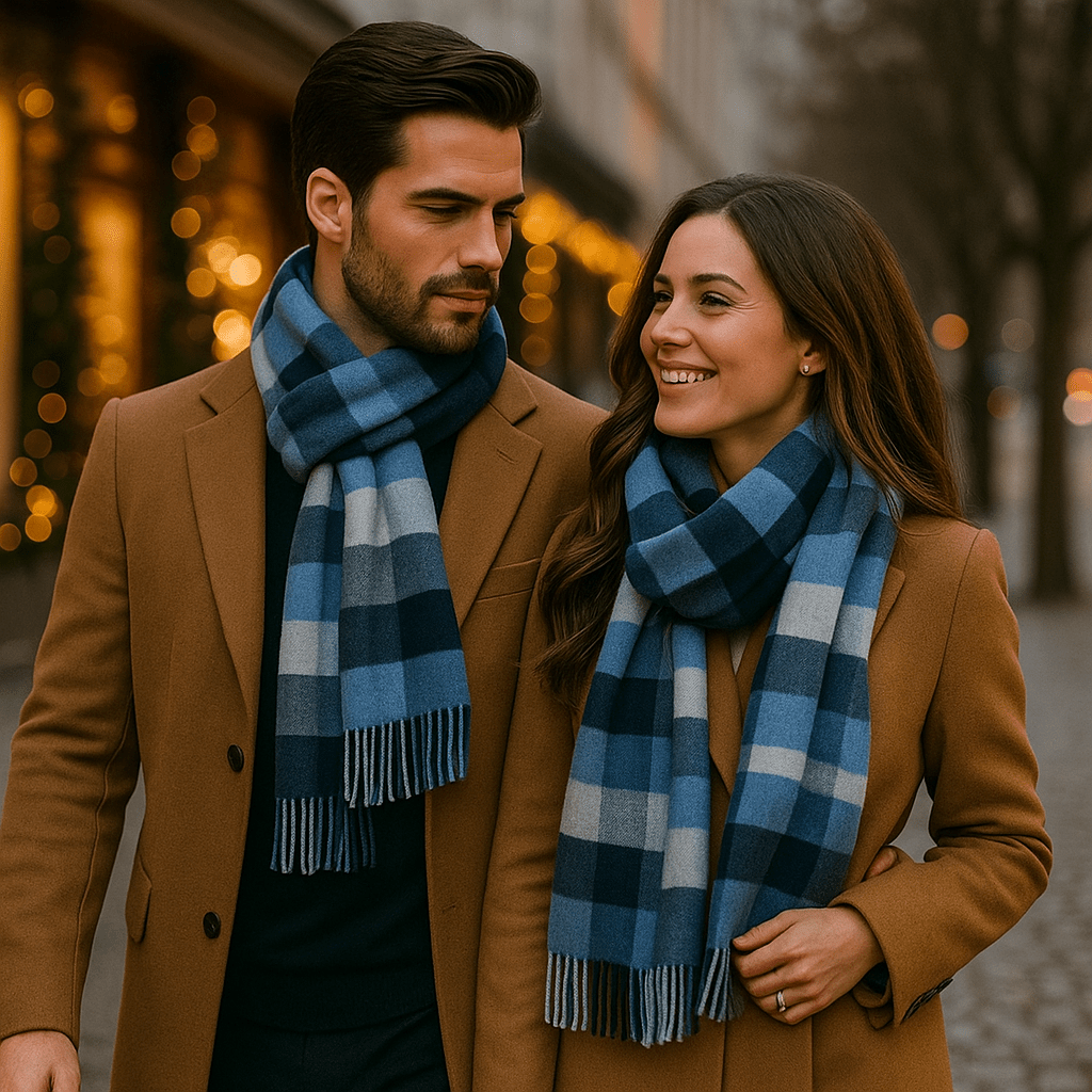 Echarpe pour homme en mélange chaud et classique - Emeric