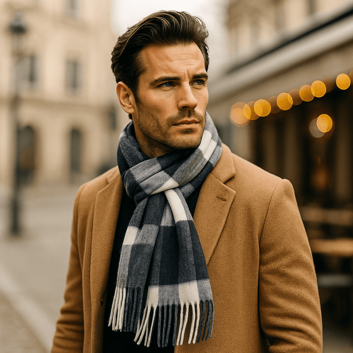 Luksusvillahuivi – Lämmin, Pehmeä ja Tyylikäs Talveksi - EmiyoSuomi - Huivit