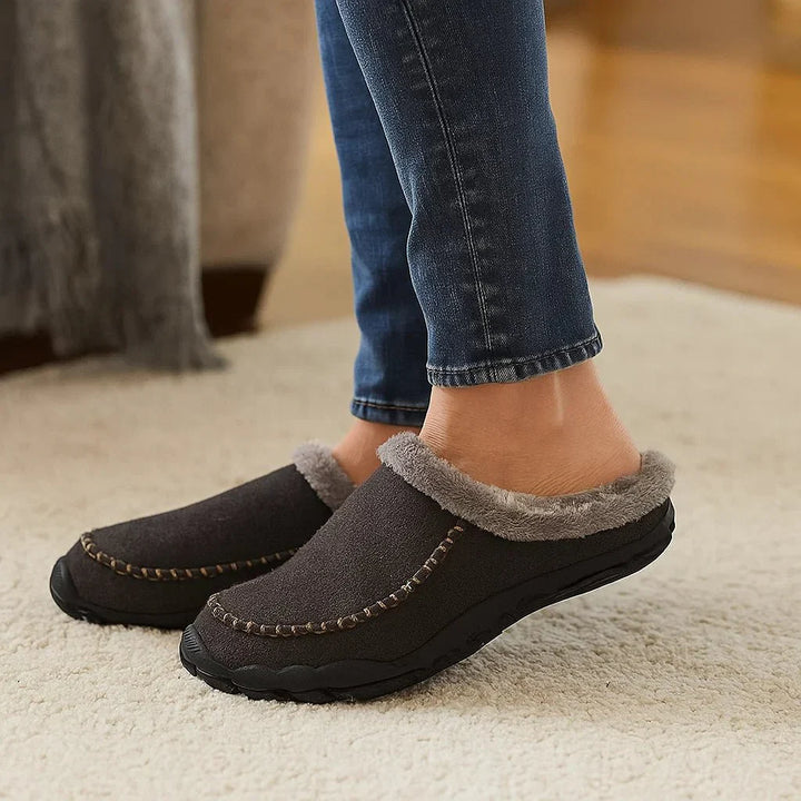 Pantoufles homme mode hiver - Délvor