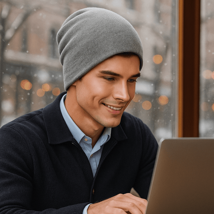 Bonnet style décontracté pour hommes - Evrann