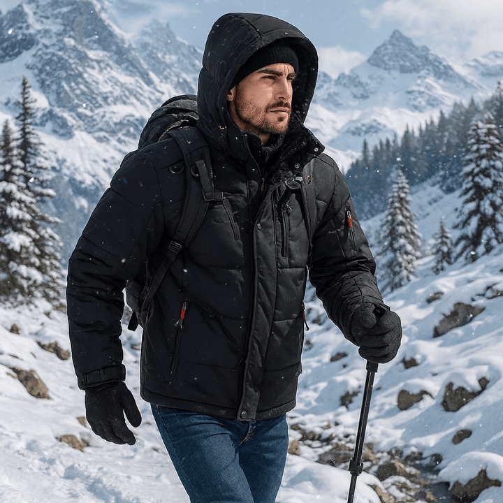 Veste de ski thermique et coupe-vent pour homme - Eryndor