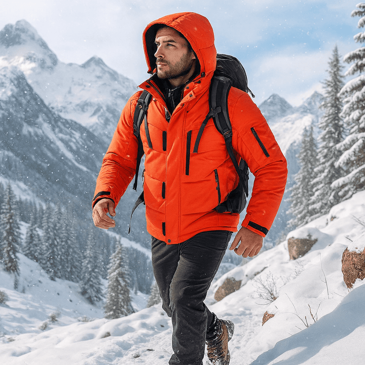 Veste de ski thermique et coupe-vent pour homme - Eryndor