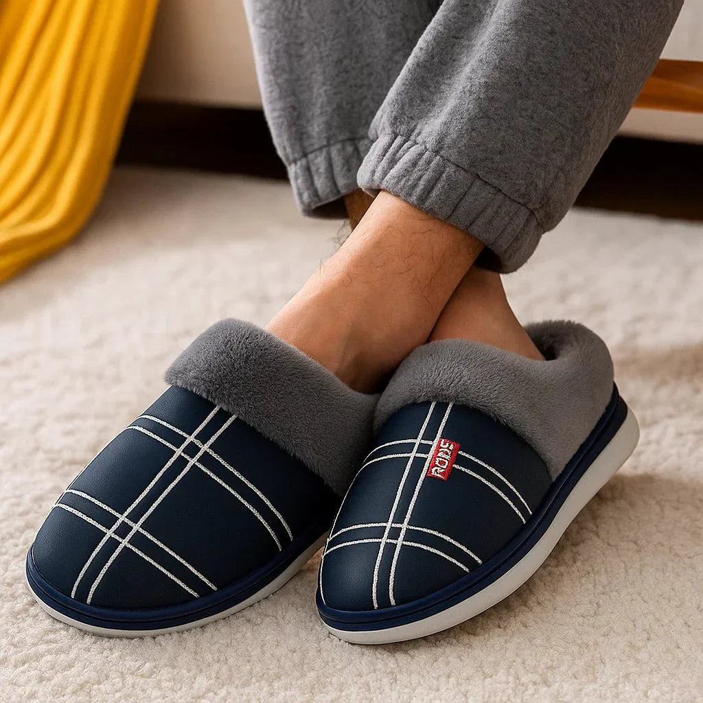 Chaussons style cosy pour hommes - Lorevan