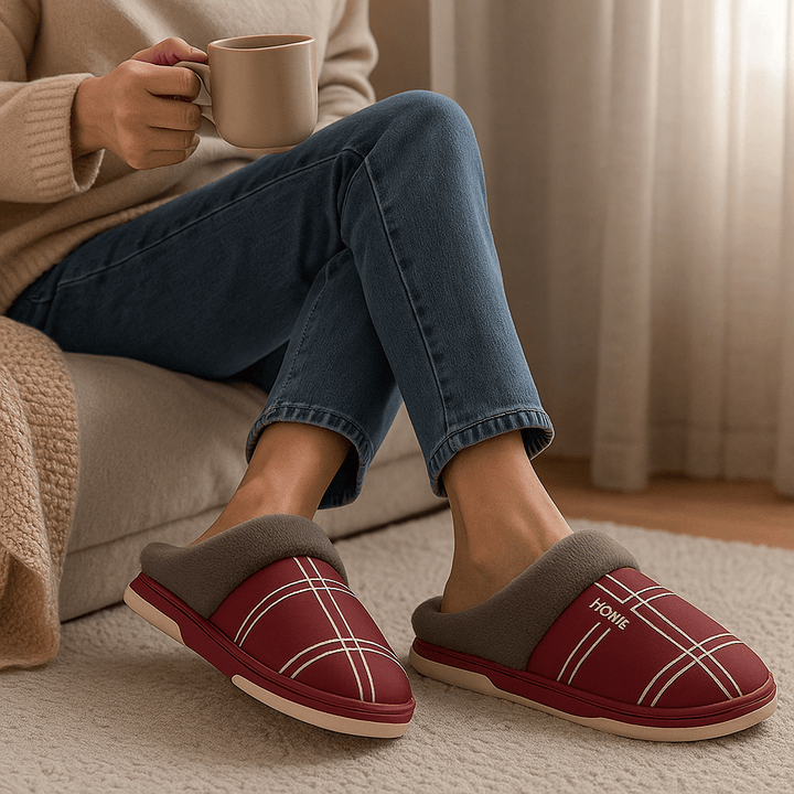 Chaussons style cosy pour hommes - Lorevan