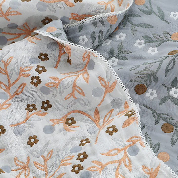 Couette en coton réversible