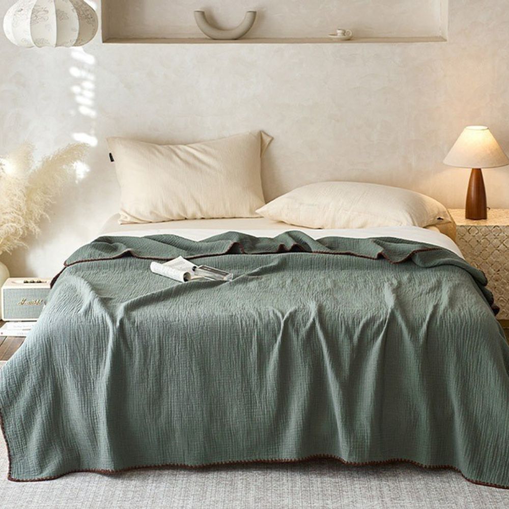 Couverture en mousseline de coton