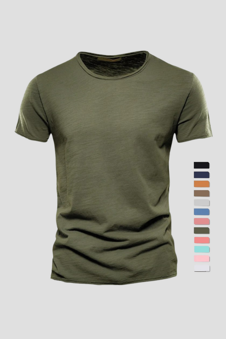 T-shirt décontracté pour hommes - Confortable et décontracté