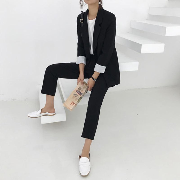 Adrianna - Blazer vintage avec pantalon