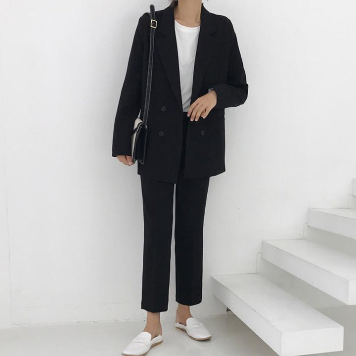 Adrianna - Blazer vintage avec pantalon