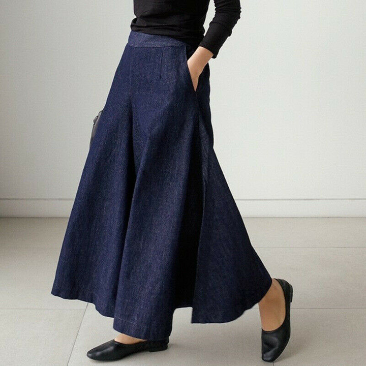 Pantalon d'été pour femmes - Jambe large - Classique