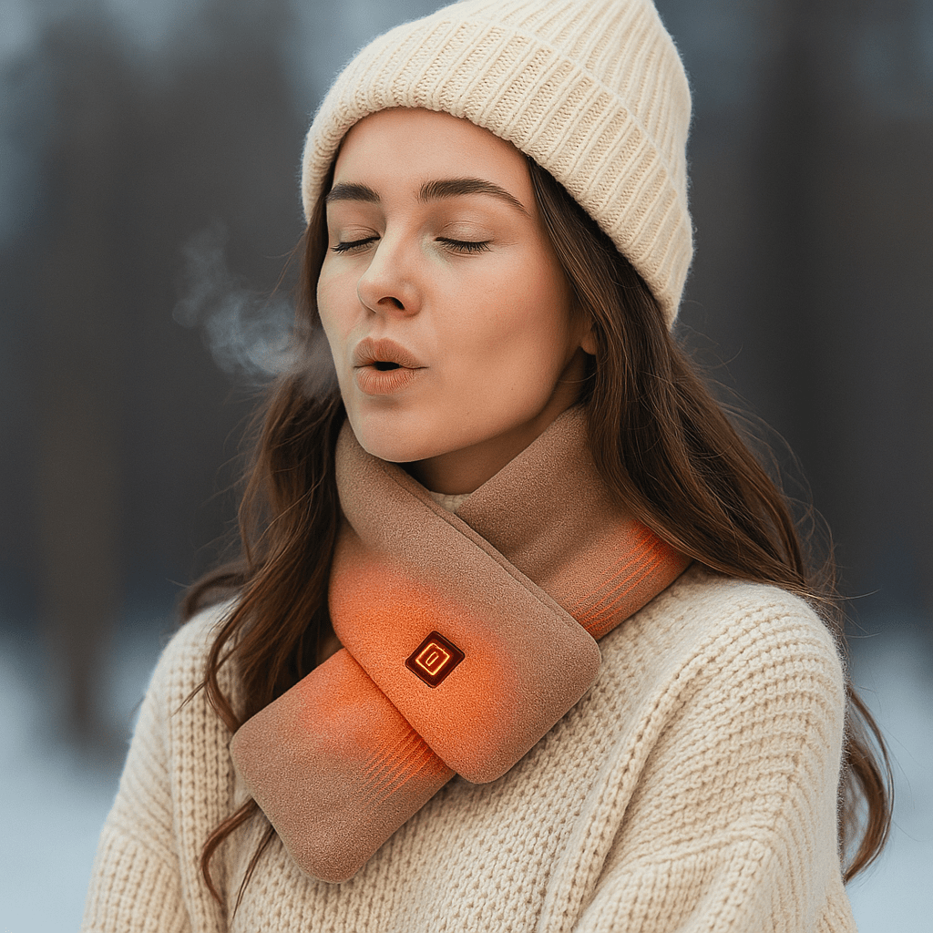 Sähkölämmitteinen Huivi Talveksi 3 Lämpötilaa - EmiyoSuomi - Huivit