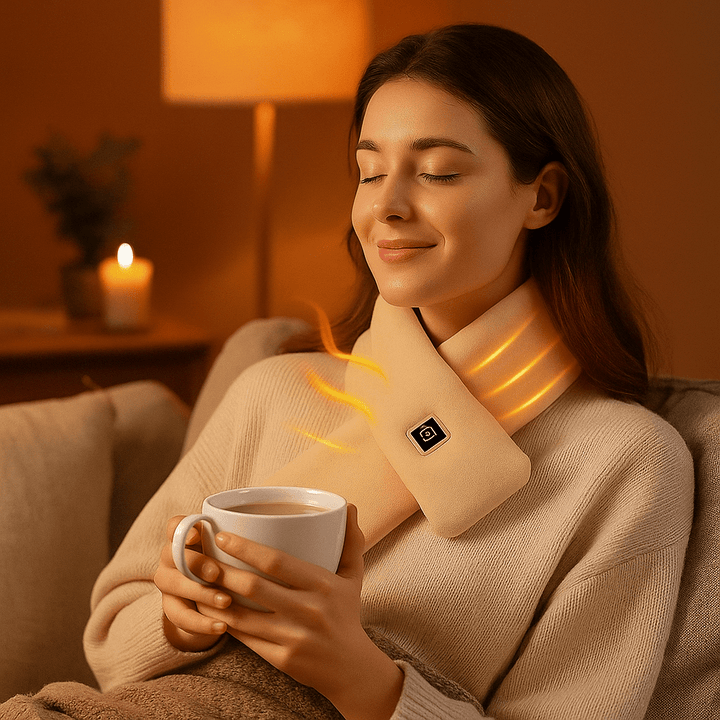 Sähkölämmitteinen Huivi Talveksi 3 Lämpötilaa - EmiyoSuomi - Huivit