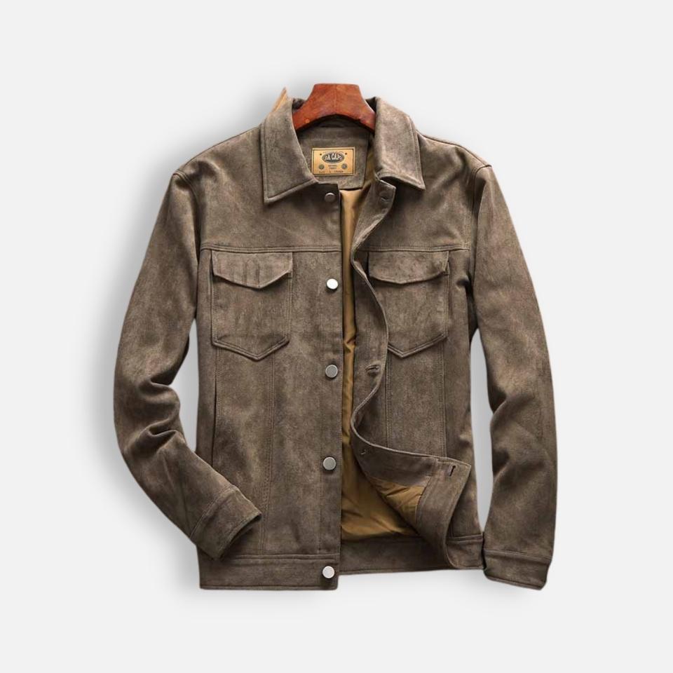 Veste en daim pour homme - Massimo