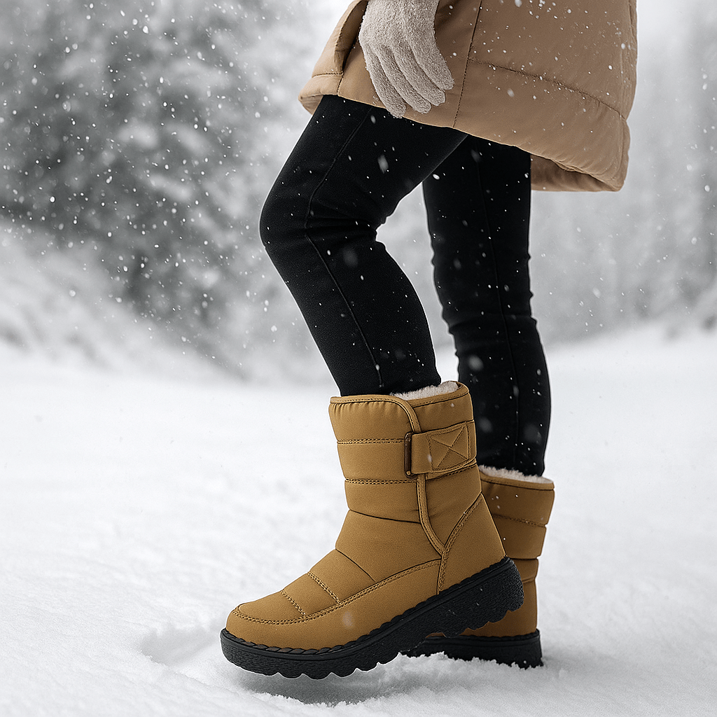 Bottes d'hiver imperméables pour femmes - Alenne