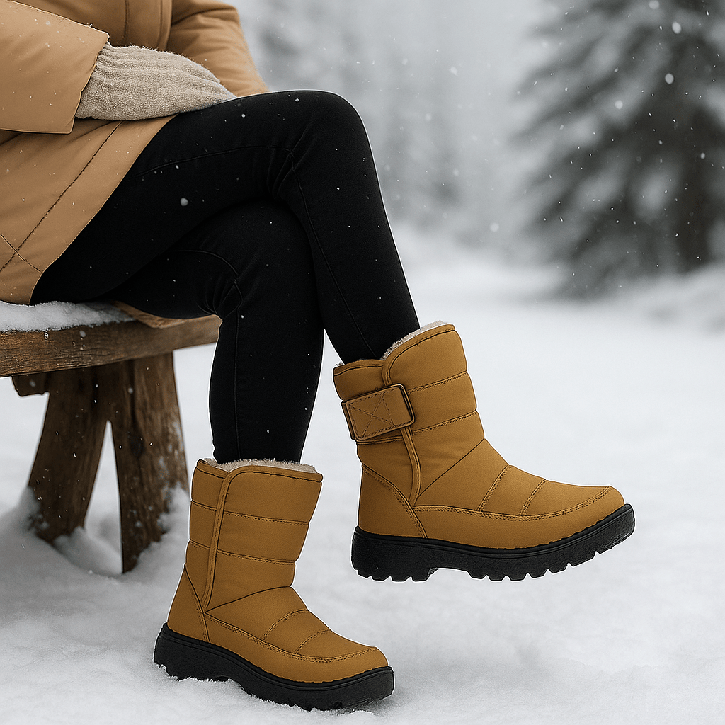 Bottes d'hiver imperméables pour femmes - Alenne