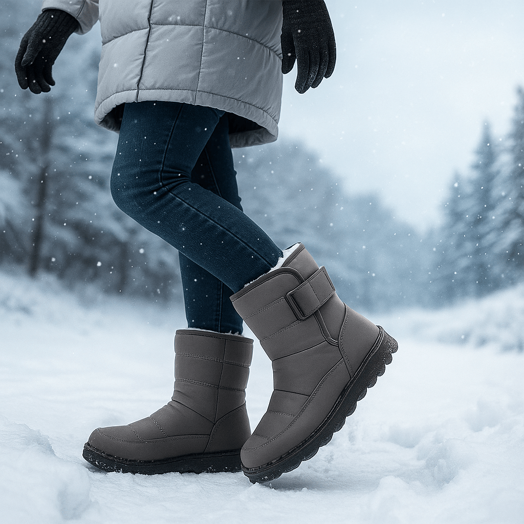 Bottes d'hiver imperméables pour femmes - Alenne