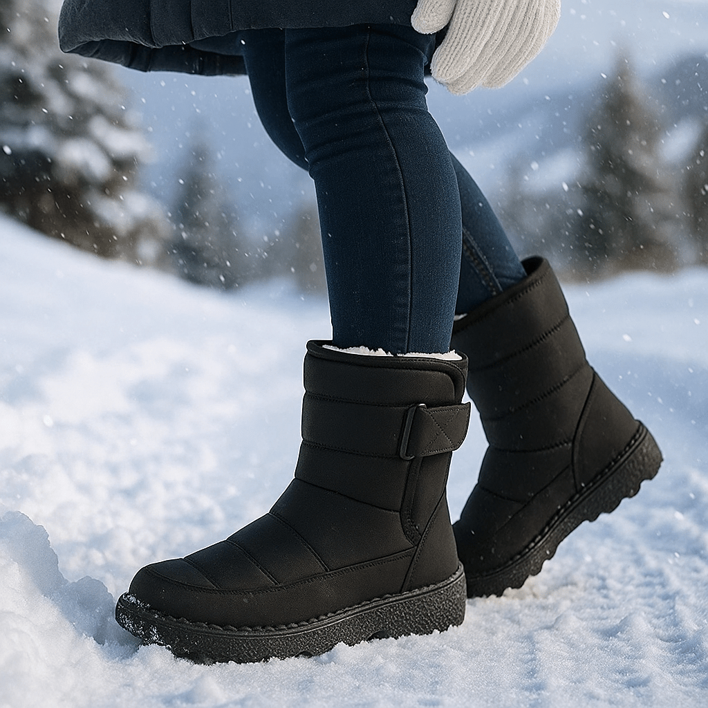 Bottes d'hiver imperméables pour femmes - Alenne
