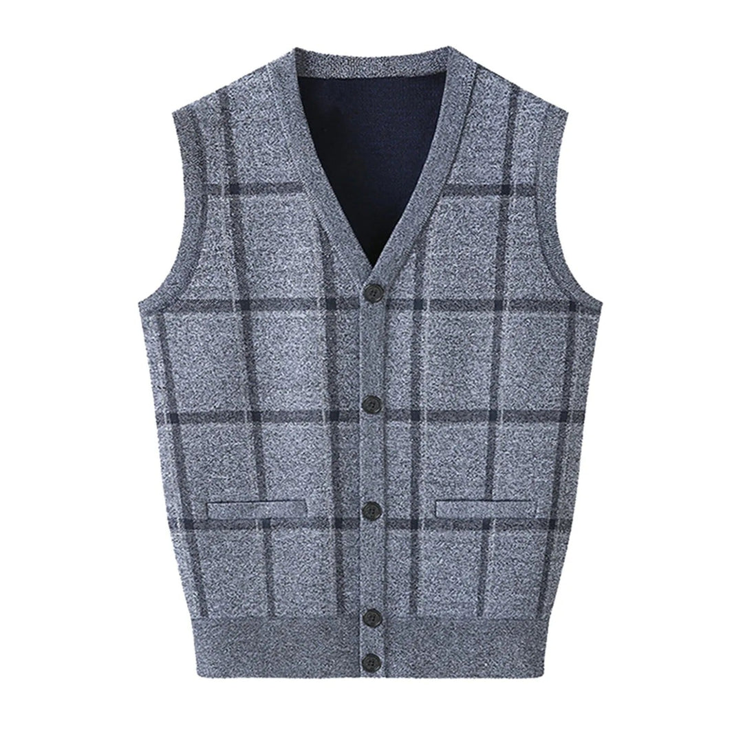 Gilet classique en maille pour hommes - Erwin