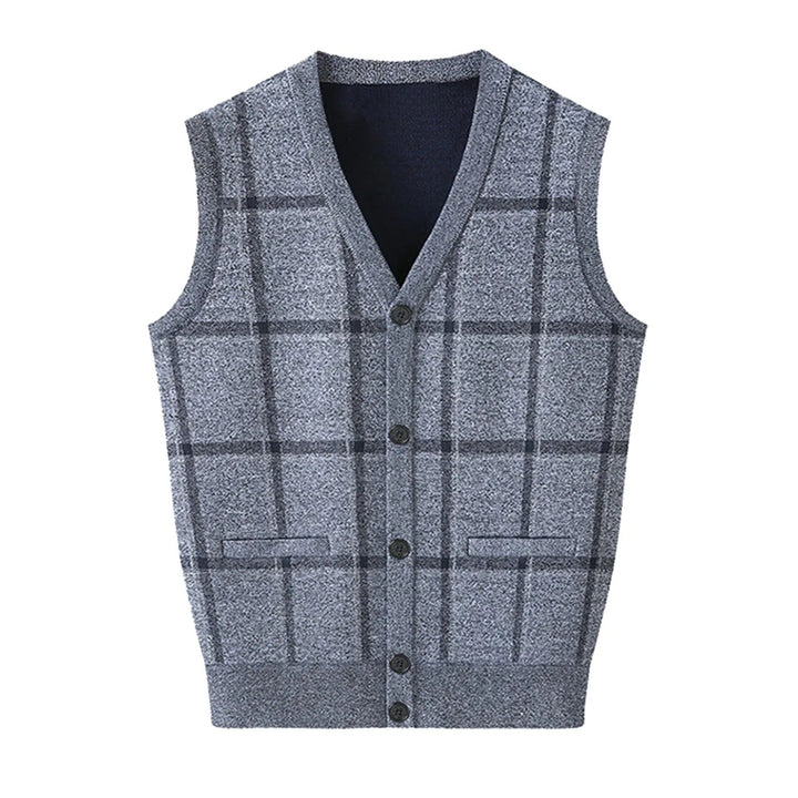 Gilet classique en maille pour hommes - Erwin