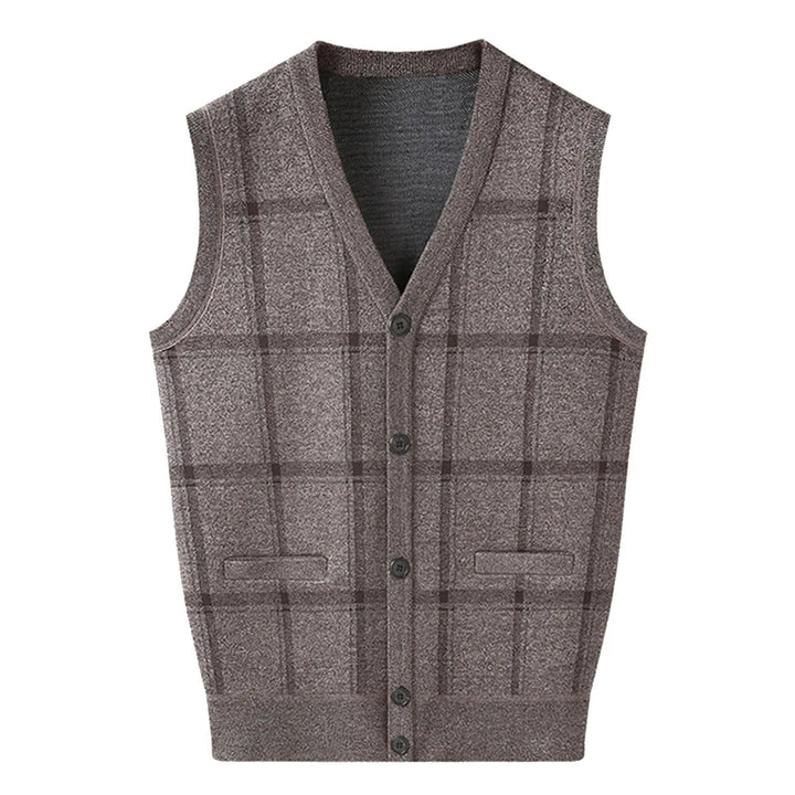 Gilet classique en maille pour hommes - Erwin