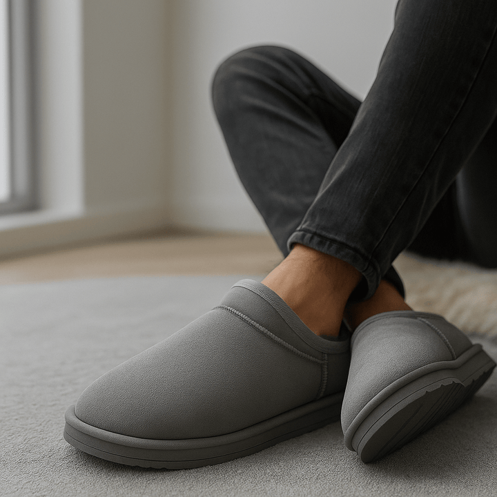 Chaussons en velours pour hommes - Jorven