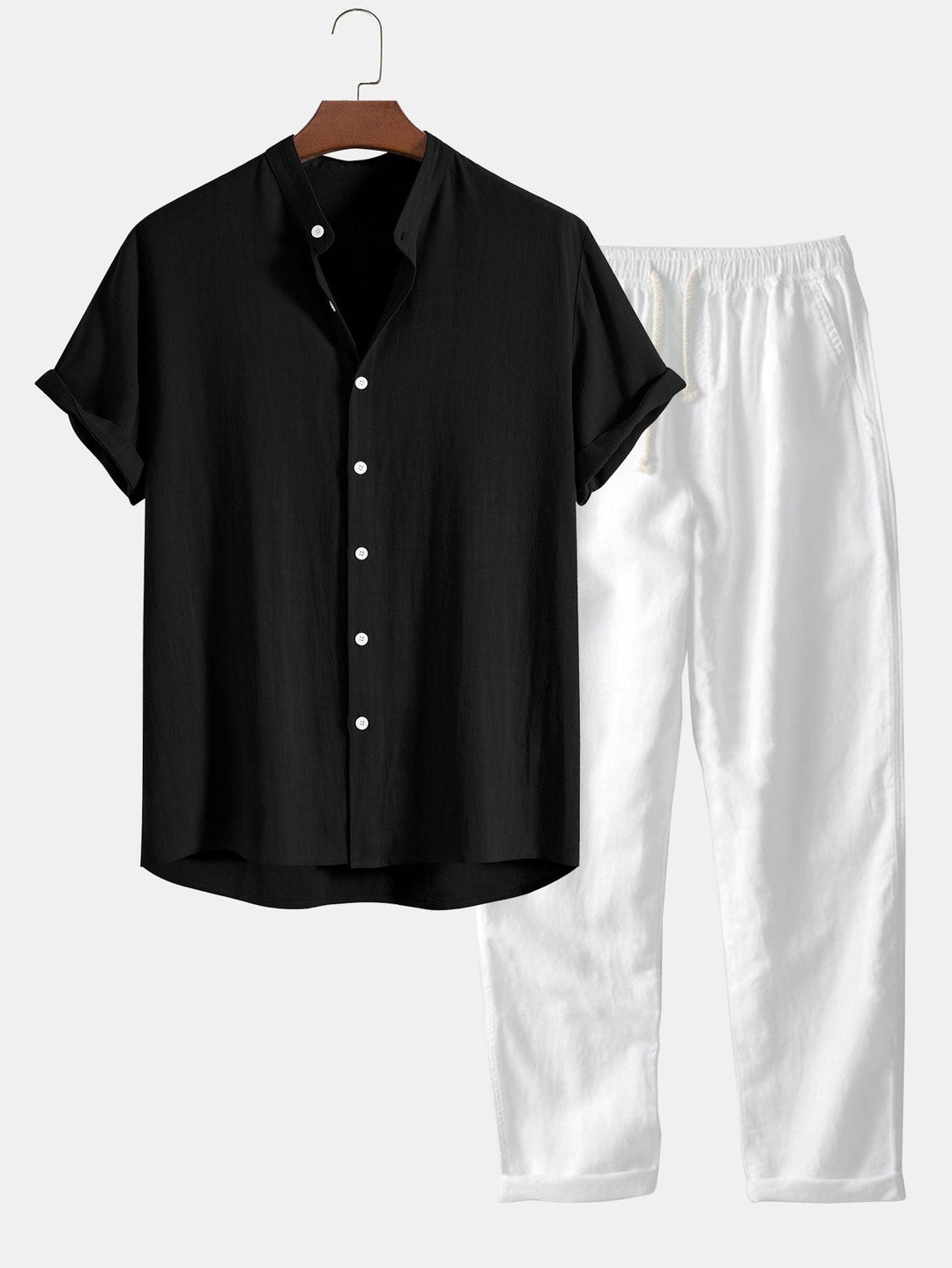 ZAID - Chemise et pantalon en lin