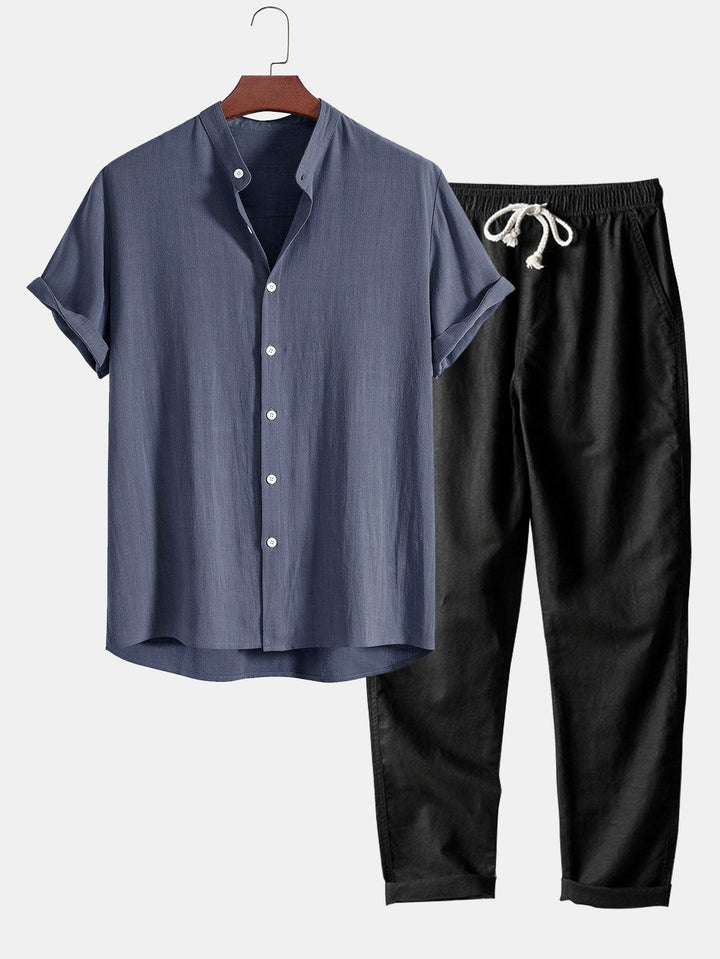 ZAID - Chemise et pantalon en lin