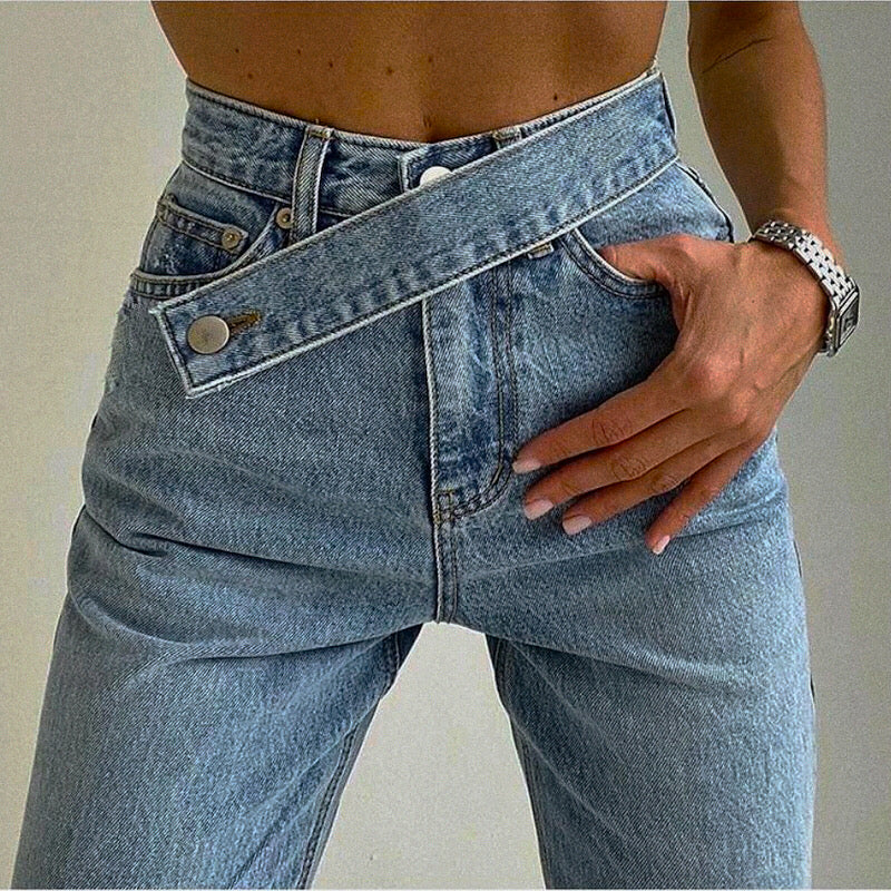 Giorgia - Jeans taille haute élégants