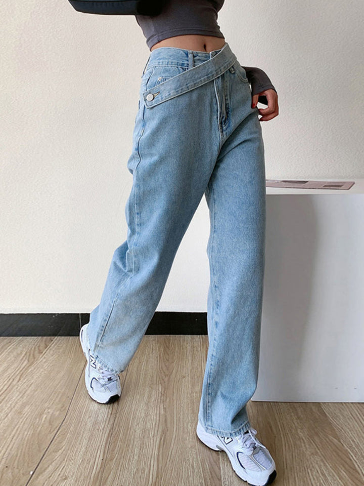 Giorgia - Jeans taille haute élégants