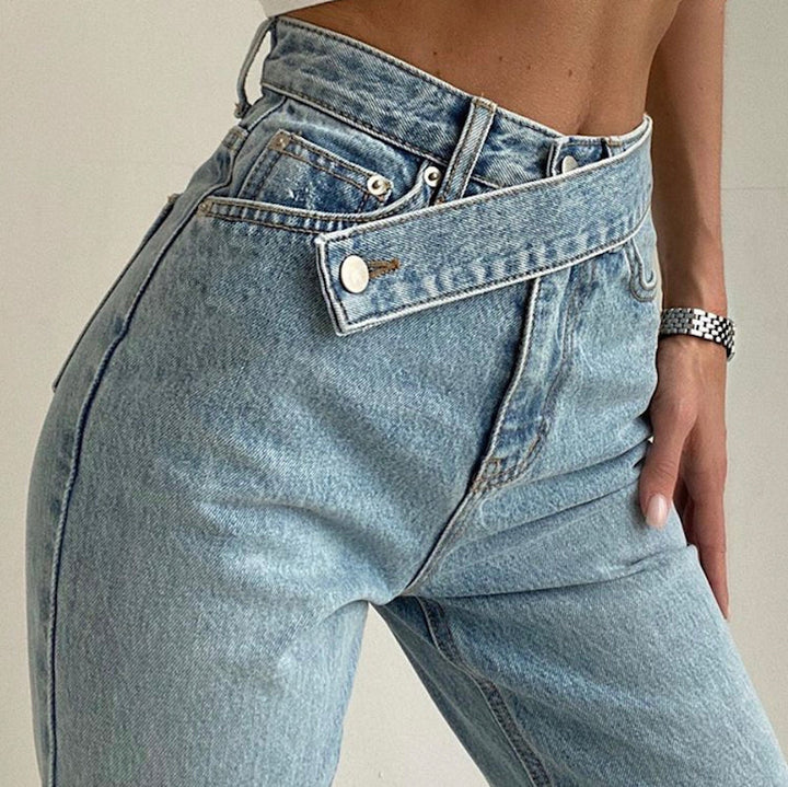 Giorgia - Jeans taille haute élégants