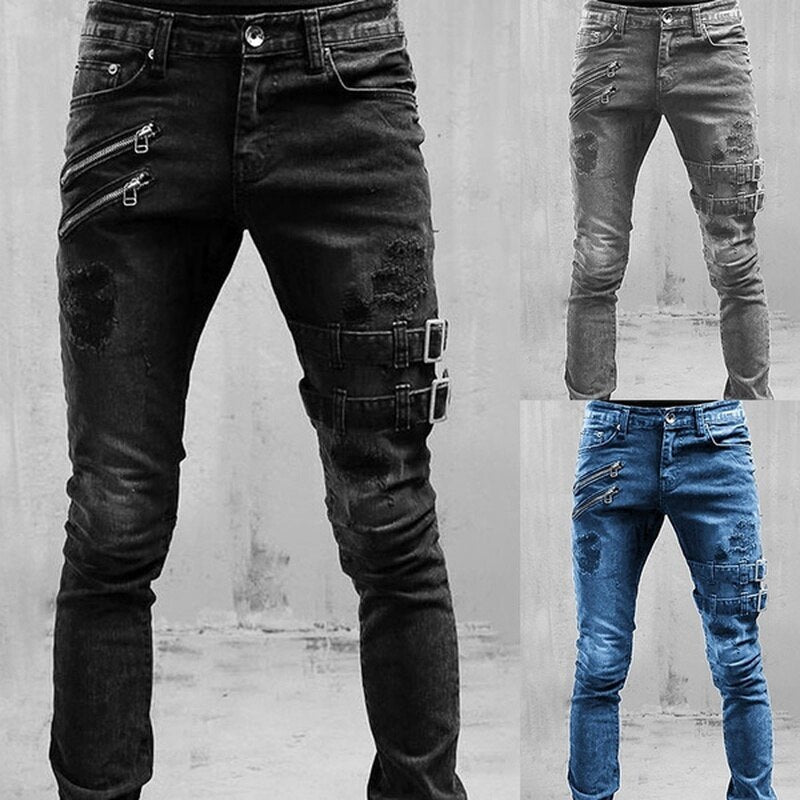 LuxeLine Denim Jeans – Daloureux